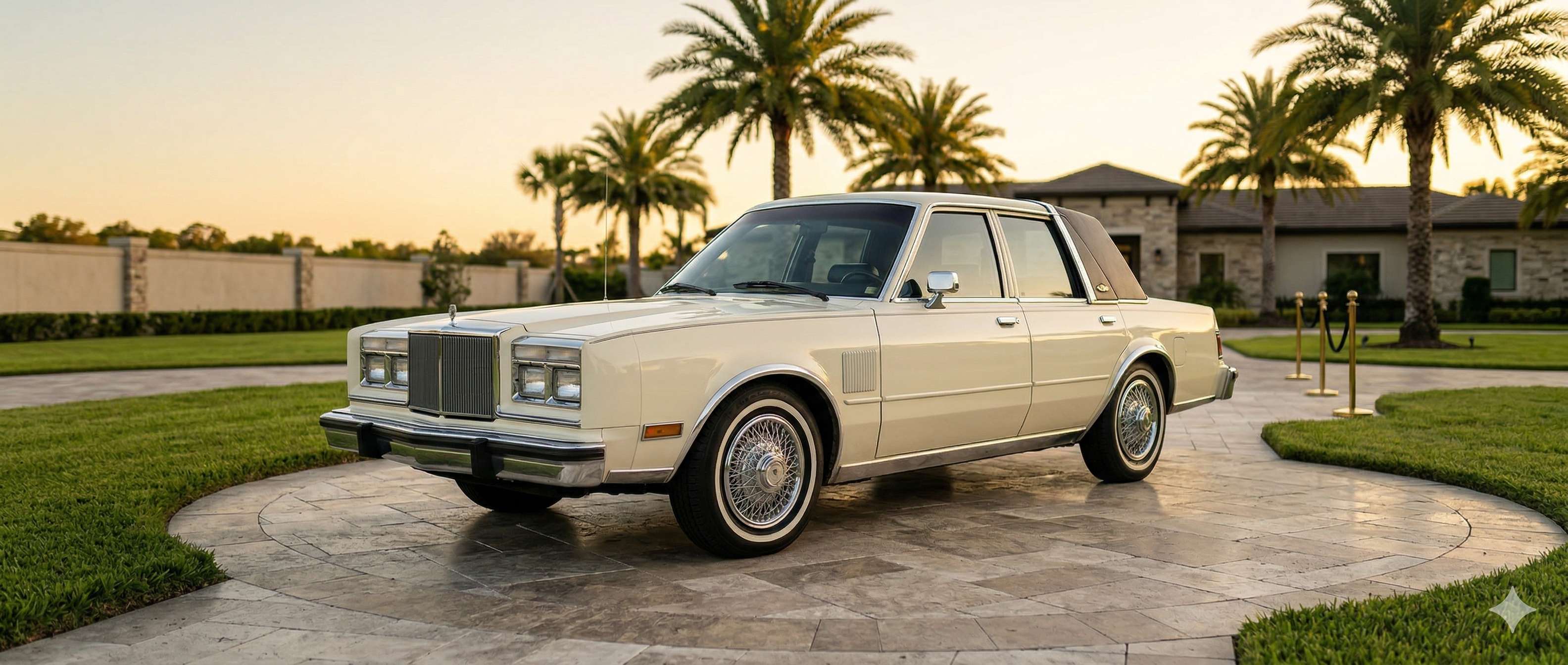 1985 Chrysler Fifth Avenue at an elegant Florida venue